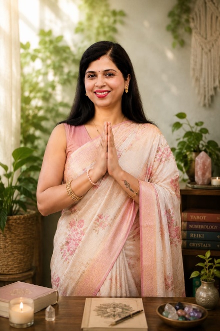 Saloni — Tarot Reader · Numerologist · Energy Healer